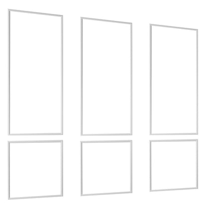 Wall Molding 3 Pack, Wainscoting Panels Kit, Lightweight Paintable Polystyrene, Easy to Install, Waterproof V952-QMSTJBYXTGGZEWL4Q001V0