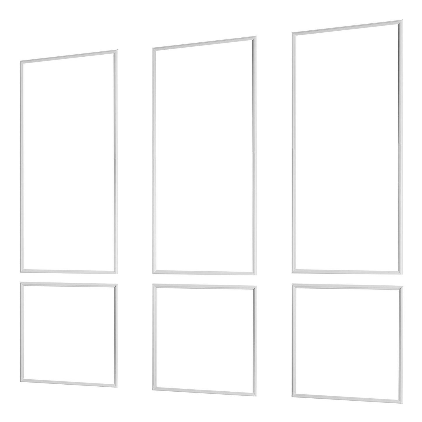 Wall Molding 3 Pack, Wainscoting Panels Kit, Lightweight Paintable Polystyrene, Easy to Install, Waterproof V952-QMSTJBYXTGGZEWL4Q001V0