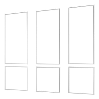 Wall Molding 3 Pack, Wainscoting Panels Kit, Lightweight Paintable Polystyrene, Easy to Install, Waterproof V952-QMSTJBYXTGGZEWL4Q001V0