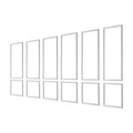 Wall Molding 6 Pack, Wainscoting Panels Kit, Lightweight Paintable Polystyrene, Easy to Install, Waterproof V952-QMSTJBYXTGGZR3GIF001V0
