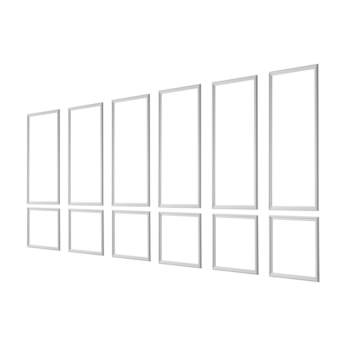 Wall Molding 6 Pack, Wainscoting Panels Kit, Lightweight Paintable Polystyrene, Easy to Install, Waterproof V952-QMSTJBYXTGGZR3GIF001V0