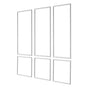 Wall Molding 3 Pack, Wainscoting Panels Kit, Lightweight Paintable Polystyrene, Easy to Install, Waterproof V952-QMSTJBYXTGGZTSDCK001V0