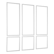 Wall Molding 3 Pack, Wainscoting Panels Kit, Lightweight Paintable Polystyrene, Easy to Install, Waterproof V952-QMSTJBYXTGGZTSDCK001V0