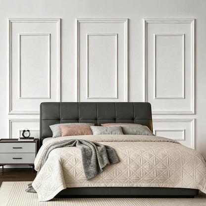 Wall Molding 3 Pack, Wainscoting Panels Kit with Dual-Line Wide & Narrow Profile, Lightweight Paintable V952-QMSTJBYXWS319E0MN001V0