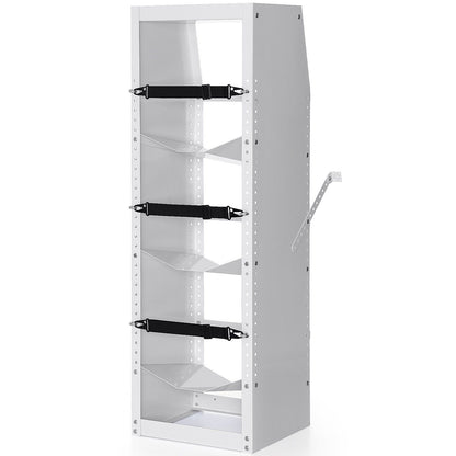 Refrigerant Tank Rack, with 3 x 30-50lb Bottle Tanks, Cylinder Tank Rack 372 x 355 x 1170mm, Refrigerant V952-QPCFJ13INCH1FNYLJV0