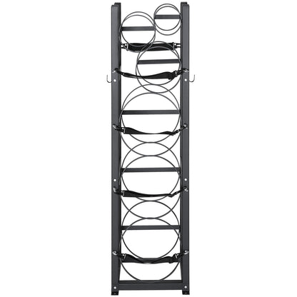 Refrigerant Tank Rack, with 3 x 30lbs and Other 3 Small Bottle Tanks, Cylinder Tank Rack 12.79x12.99x47.12 V952-QPCFJ305MM283UO4CV0