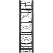 Refrigerant Tank Rack, with 3 x 30lbs and Other 3 Small Bottle Tanks, Cylinder Tank Rack 12.79x12.99x47.12 V952-QPCFJ305MM283UO4CV0