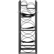Refrigerant Tank Rack, with 2 x 30lbs and Other 3 Small Bottle Tanks, Cylinder Tank Rack 12.79x12.99x47.12 V952-QPCFJ305MM28FNID7V0