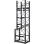 Refrigerant Tank Rack, with 1 x 50lb, 2 x 30lb and Other 3 Small Bottle Tanks, Cylinder Tank Rack V952-QPCFJ380MM30YZUVTV0