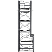 Refrigerant Tank Rack, with 1 x 50lb, 2 x 30lb and Other 3 Small Bottle Tanks, Cylinder Tank Rack V952-QPCFJ380MM30YZUVTV0