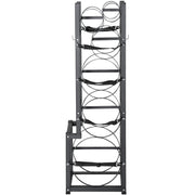 Refrigerant Tank Rack, with 1 x 50lb, 2 x 30lb and Other 3 Small Bottle Tanks, Cylinder Tank Rack V952-QPCFJ380MM30YZUVTV0