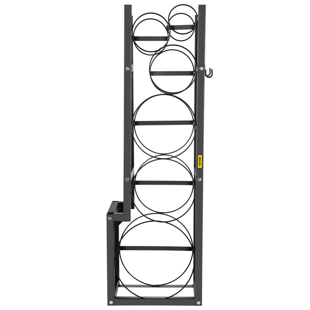 Refrigerant Tank Rack Cylinder Tank Rack w/ 1*50lb 2*30lb &3 Small Bottles V952-QPJ1X50BJ2X30B001V0