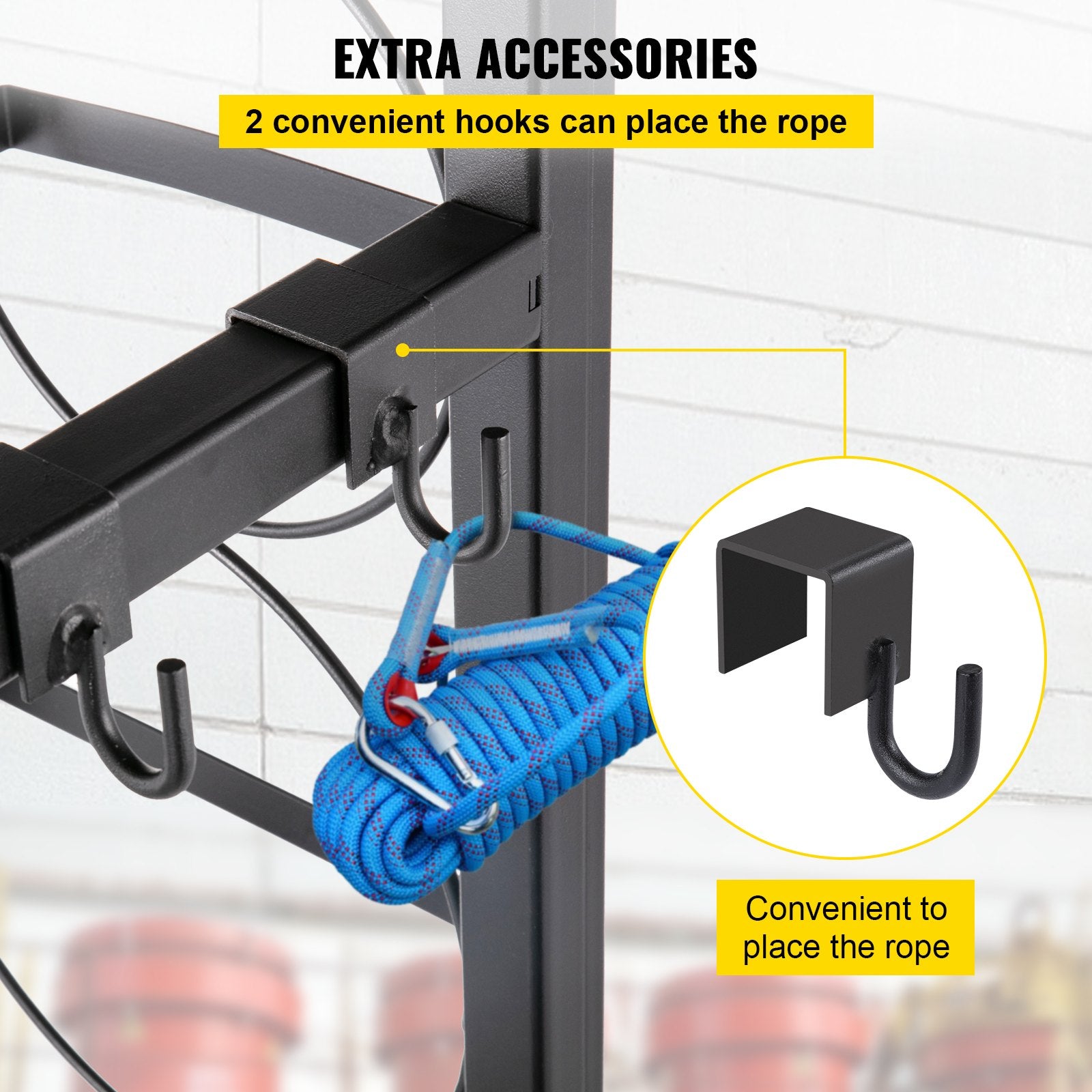Refrigerant Tank Rack Cylinder Tank Rack w/ 1*50lb 2*30lb &3 Small Bottles V952-QPJ1X50BJ2X30B001V0