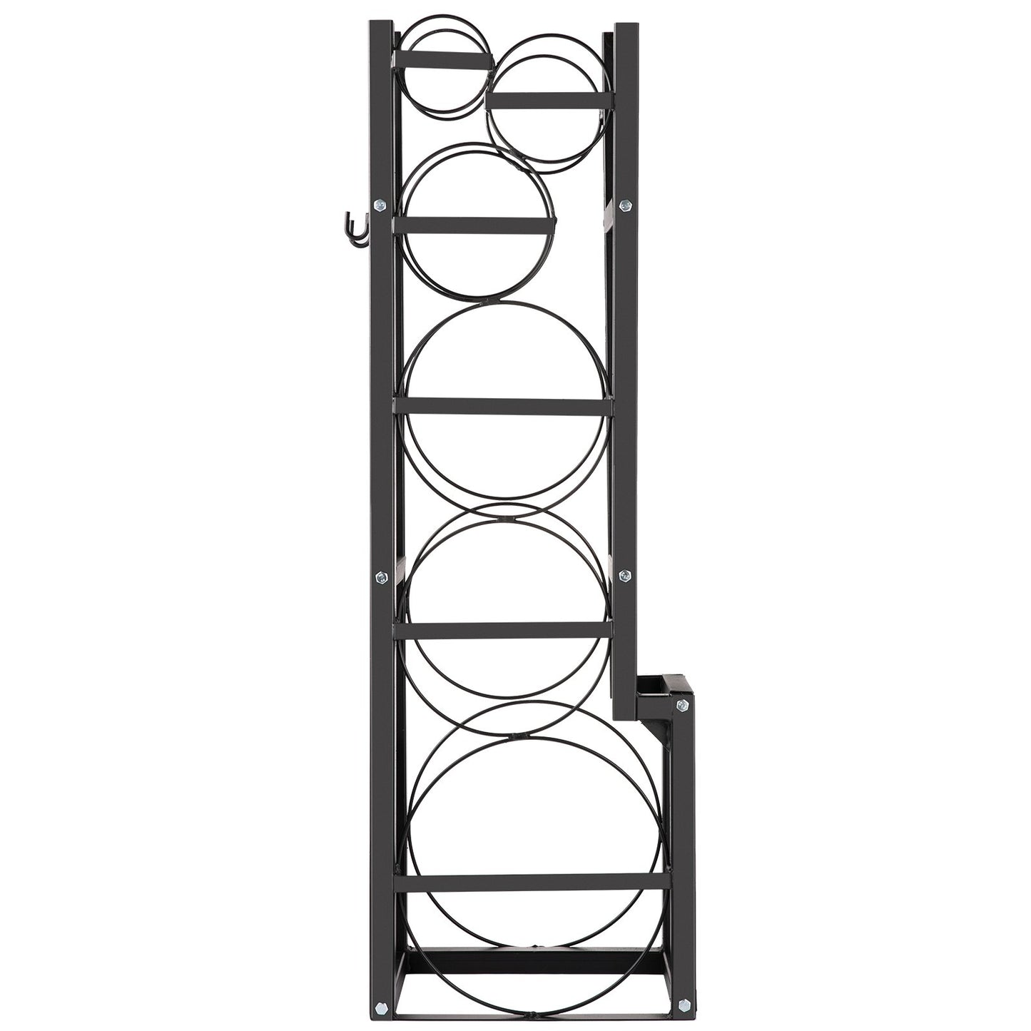 Refrigerant Tank Rack Cylinder Tank Rack w/ 1*50lb 2*30lb &3 Small Bottles V952-QPJ1X50BJ2X30B001V0