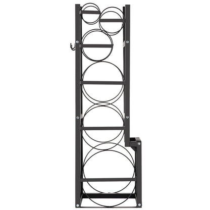 Refrigerant Tank Rack Cylinder Tank Rack w/ 1*50lb 2*30lb &3 Small Bottles V952-QPJ1X50BJ2X30B001V0