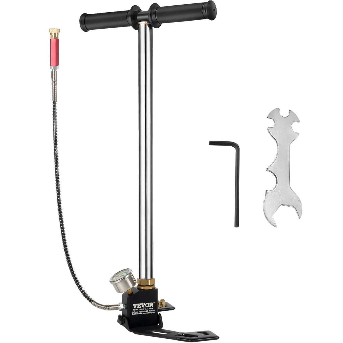 High Pressure Hand Pump 3 Stage up to 4500 psi PCP Pump Safe and Convenient Airgun PCP Pump High Pressure V952-QQCQB000000000001V0
