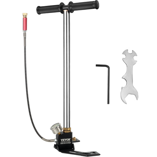 High Pressure Hand Pump 3 Stage up to 4500 psi PCP Pump Safe and Convenient Airgun PCP Pump High Pressure V952-QQCQB000000000001V0
