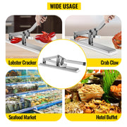 Stone Crab Cracker with 2 Seafood Picks, Aluminum & Stainless Steel Construction Shellfish Shucker, Seafood V952-QQJFXBDDWC609556RV0