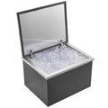 Drop in Ice Chest, 20"L x 16"W x 13"H Stainless Steel Ice Cooler, Commercial Ice Bin with Hinged Cover, 40 qt V952-QRSCBCFG20LXPDP5CV0