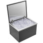 Drop in Ice Chest, 20"L x 16"W x 13"H Stainless Steel Ice Cooler, Commercial Ice Bin with Hinged Cover, 40 qt V952-QRSCBCFG20LXPDP5CV0