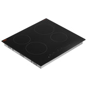 Built-in Electric Cooktop Radiant Ceramic Cooktop 4 Burners 23.2x20.5 inch V952-QRSDTL7200WHA4IGNV3