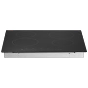 Built-in Electric Cooktop Radiant Ceramic Cooktop 4 Burners 23.2x20.5 inch V952-QRSDTL7200WHA4IGNV3