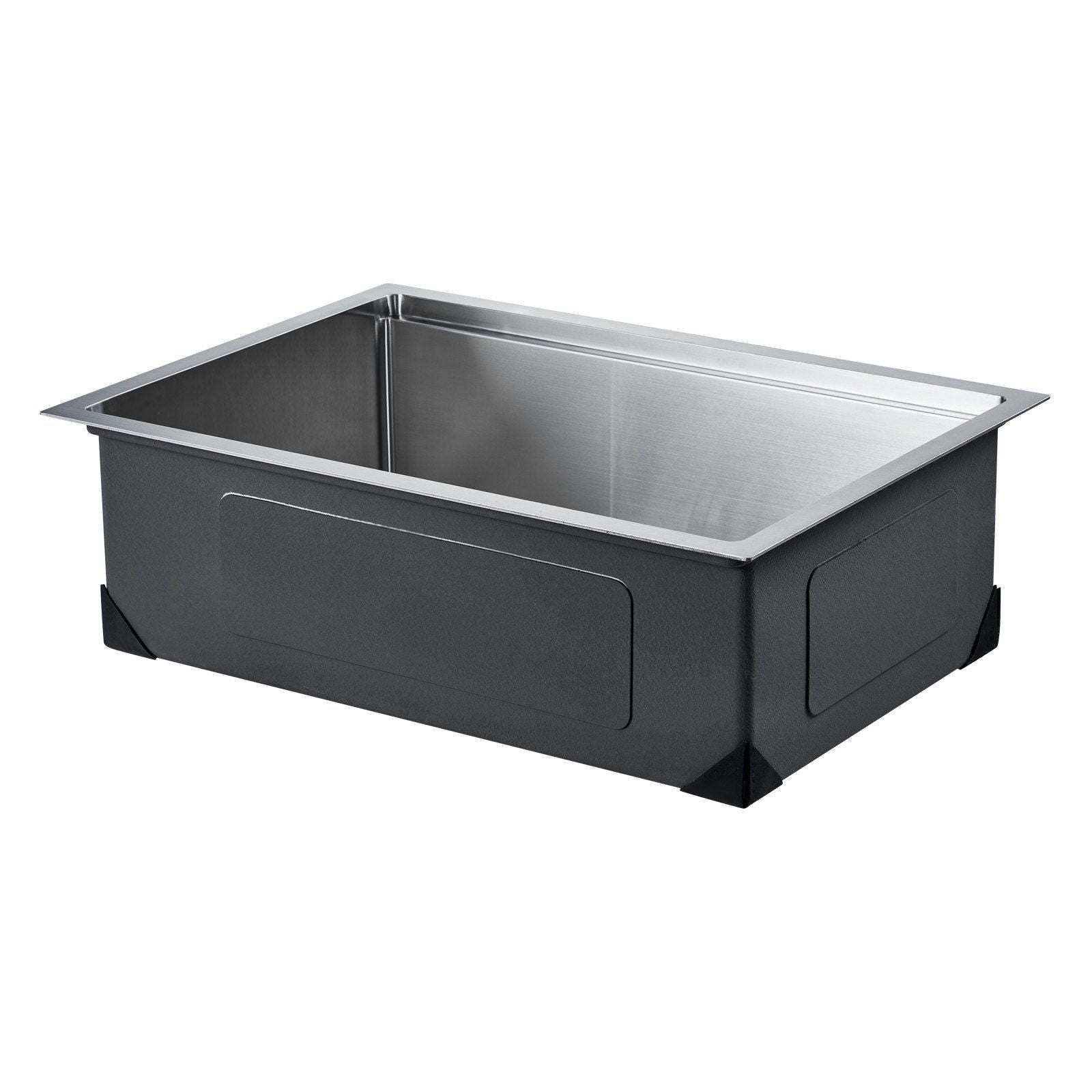 30 inch Kitchen Sink Workstation, 304 Stainless Steel Undermount Sink, Drop-In Single Bowl Farmhouse Basin V952-QRSSCTXPDC30WNDLEV0