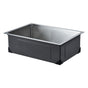30 inch Kitchen Sink Workstation, 304 Stainless Steel Undermount Sink, Drop-In Single Bowl Farmhouse Basin V952-QRSSCTXPDC30WNDLEV0