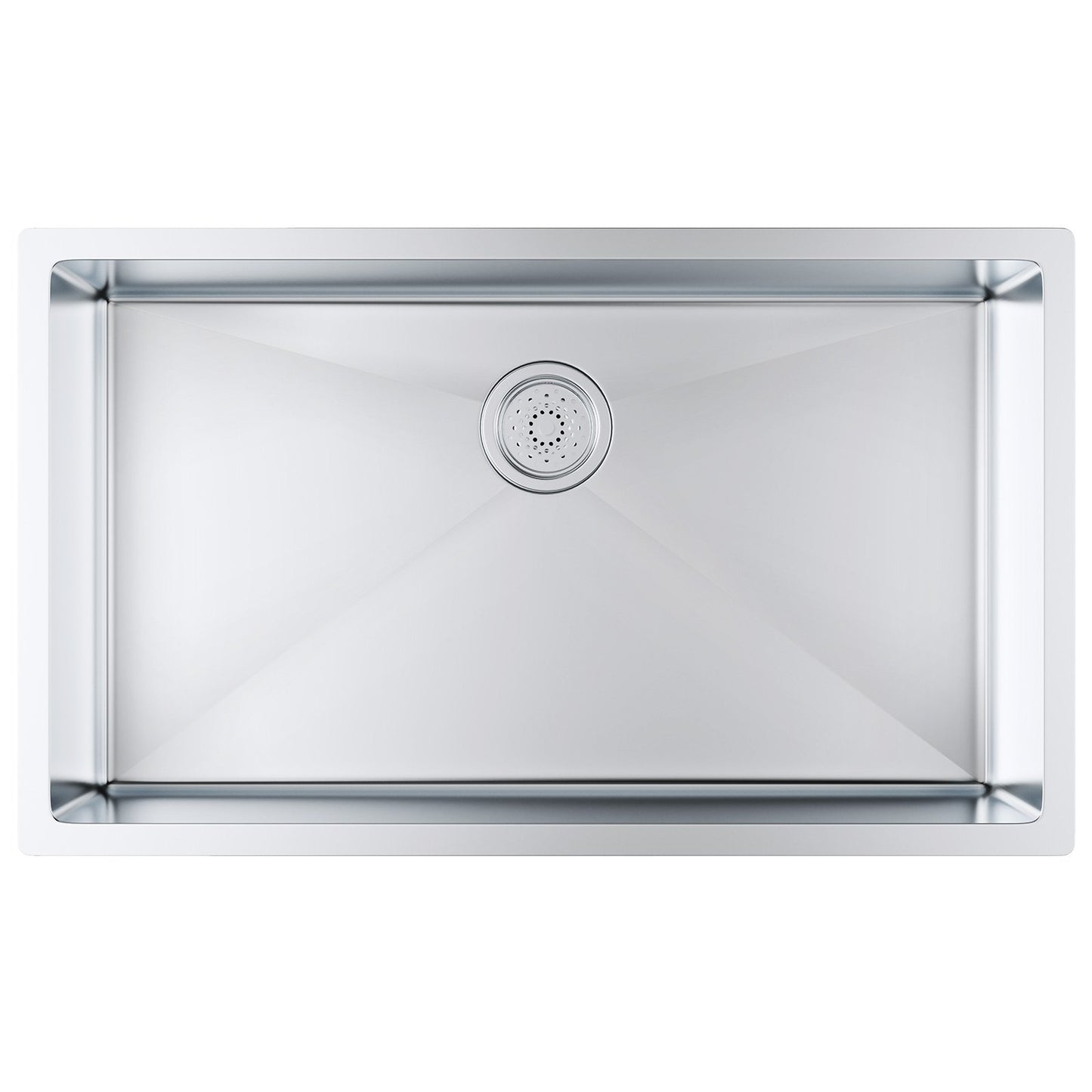 Kitchen Sink, 304 Stainless Steel Drop-In Sinks, Undermount Single Bowl Basin with Accessories(Pack of 3), V952-QRSSCTXPDCY32WYR7V0