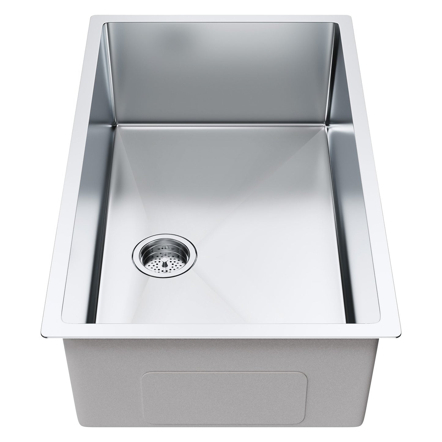 Kitchen Sink, 304 Stainless Steel Drop-In Sinks, Undermount Single Bowl Basin with Accessories(Pack of 3), V952-QRSSCTXPDCY32WYR7V0
