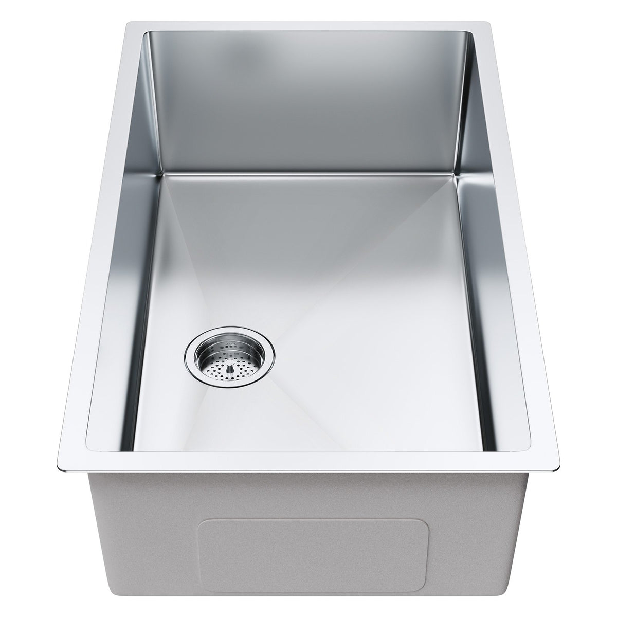 Kitchen Sink, 304 Stainless Steel Drop-In Sinks, Undermount Single Bowl Basin with Accessories(Pack of 3), V952-QRSSCTXPDCY32WYR7V0