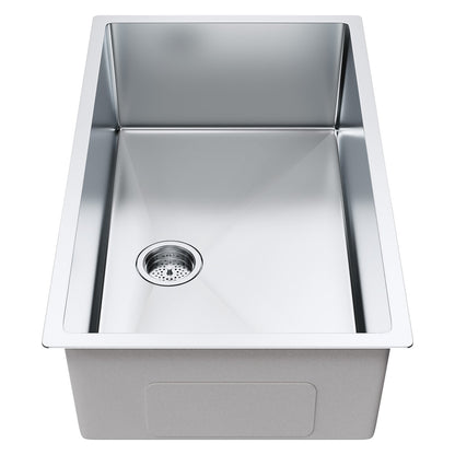 Kitchen Sink, 304 Stainless Steel Drop-In Sinks, Undermount Single Bowl Basin with Accessories(Pack of 3), V952-QRSSCTXPDCY32WYR7V0