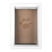 Pet Door, 23.6 x 33.5 cm Metal Frame with Lock and 3-Flap System, Weatherproof Doggy Door, Easy to Install in V952-QSCWMSMTZ3P0LV4GIV0