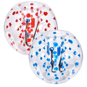Inflatable Bumper Balls 2-Pack, 4FT/1.2M Body Sumo Zorb Balls for Teen & Adult, 0.8mm Thick PVC Human Hamster V952-QSNKCQPPQZJ46REPAV0