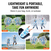 Inflatable Bumper Ball 1-Pack, 4FT/1.2M Body Sumo Zorb Balls for Teen & Adult, 0.8mm Thick PVC Human Hamster V952-QSNKCQPPQZJ4J5AKJV0