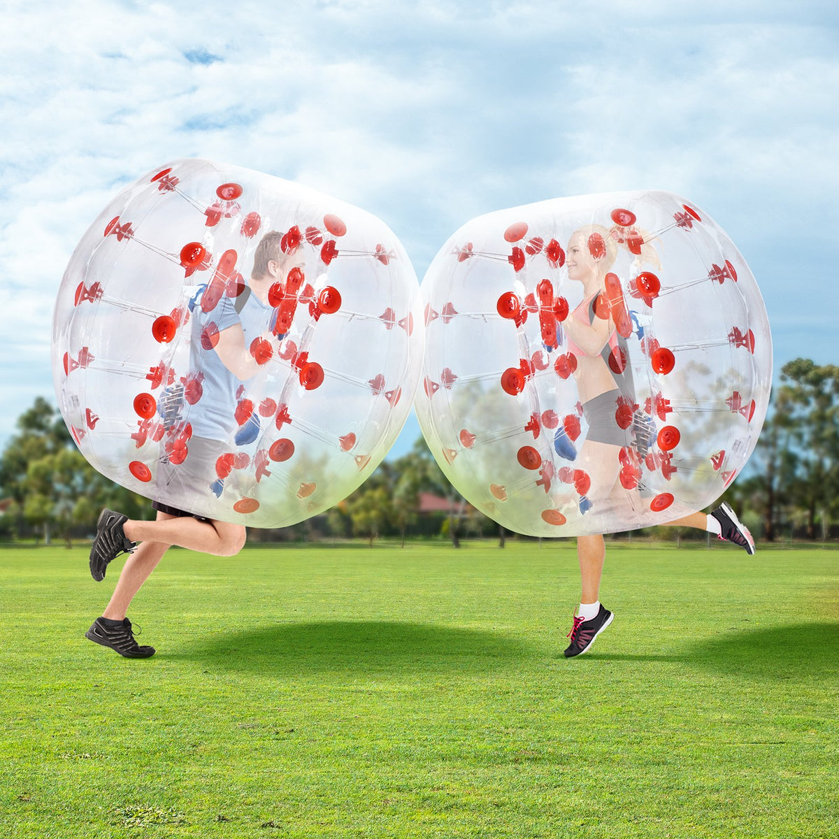 Inflatable Bumper Ball 1-Pack, 4FT/1.2M Body Sumo Zorb Balls for Teen & Adult, 0.8mm Thick PVC Human Hamster V952-QSNKCQPPQZJ4JM7NZV0