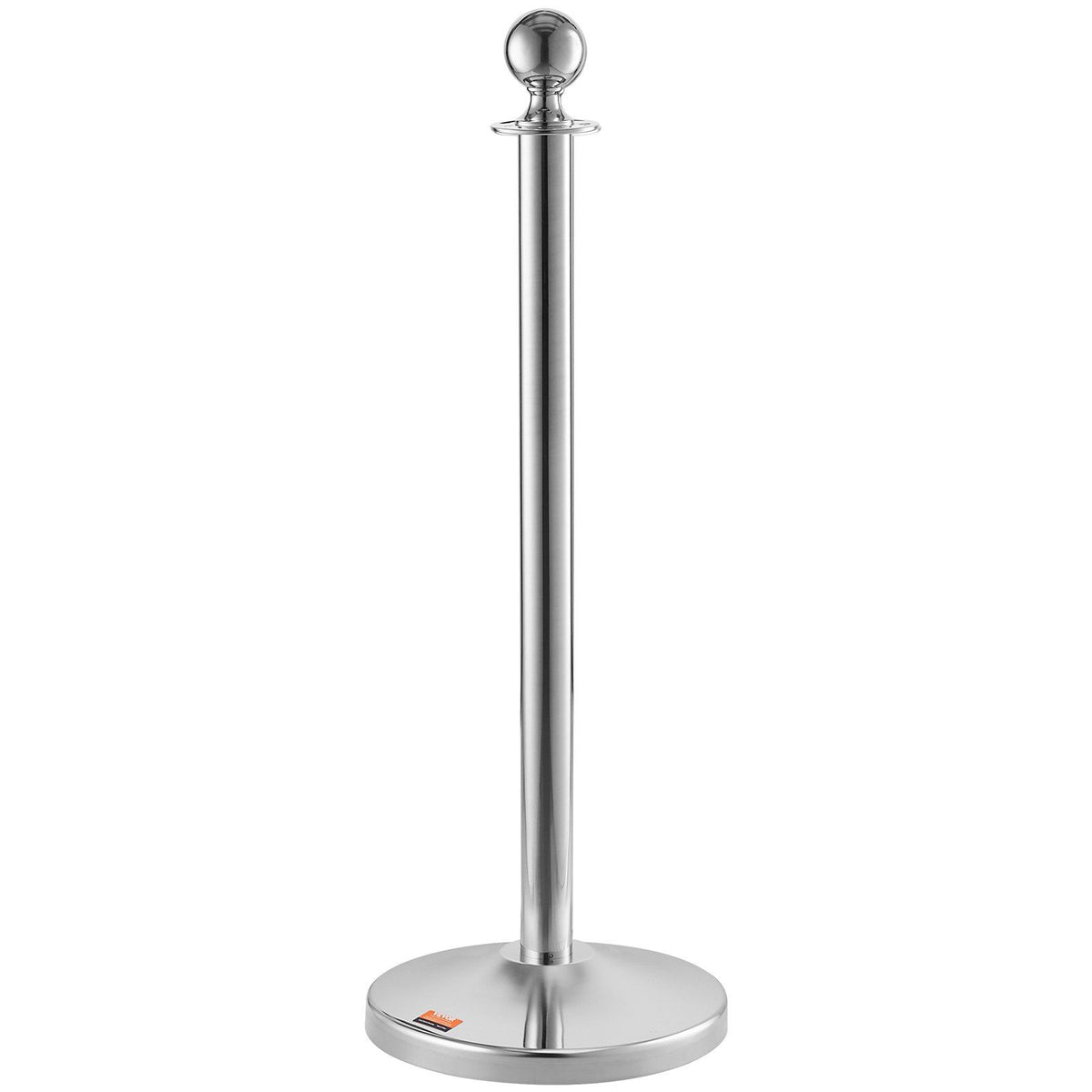 Stanchion Post with Velvet Rope, 4-Pack Crowd Control Stanchion with 2PCS 5FT Red Velvet Ropes, Stainless V952-QTGLZYSBXGKTJCGM7V0
