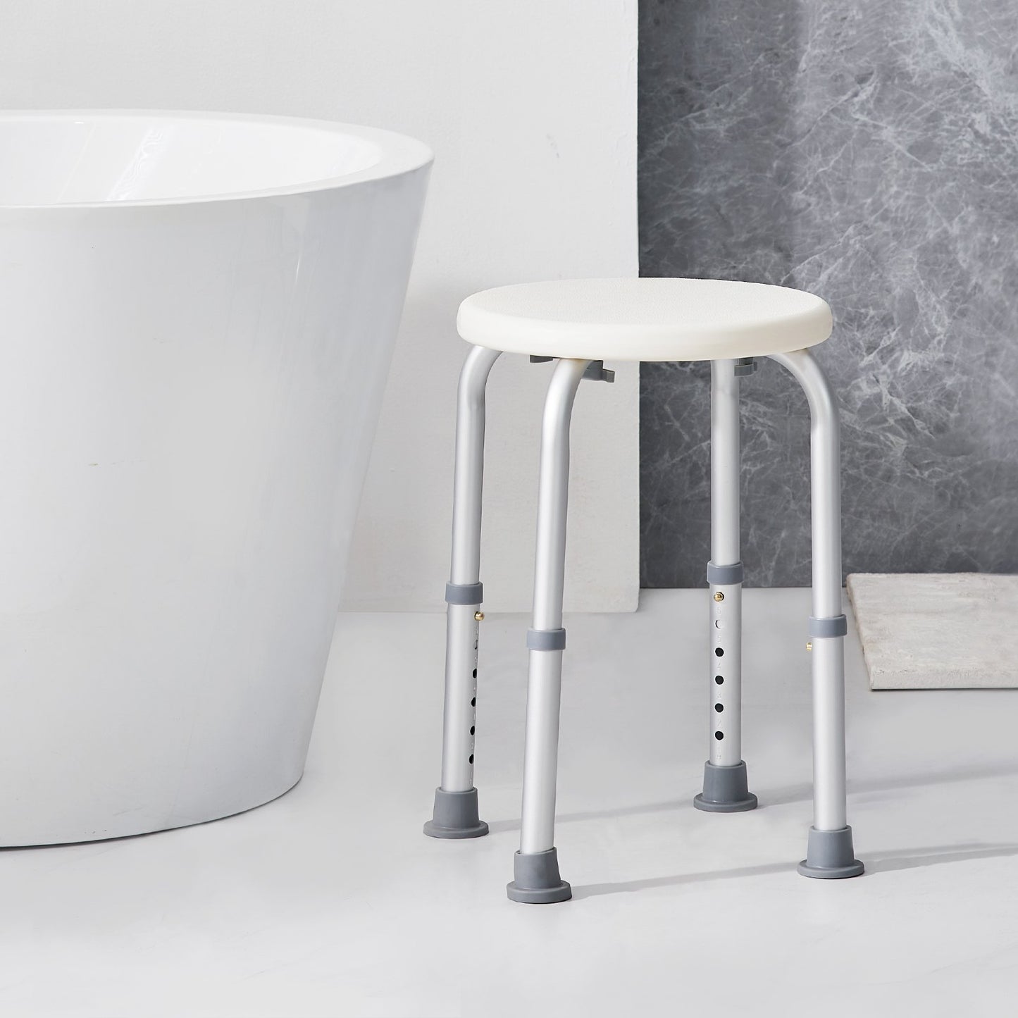 Shower Chair for Inside Shower, Adjustable Height Shower Stool, Non-Slip Bench Bathtub Seat Stool for Elderly V952-QTLYZYYXFFLHUCI91V0