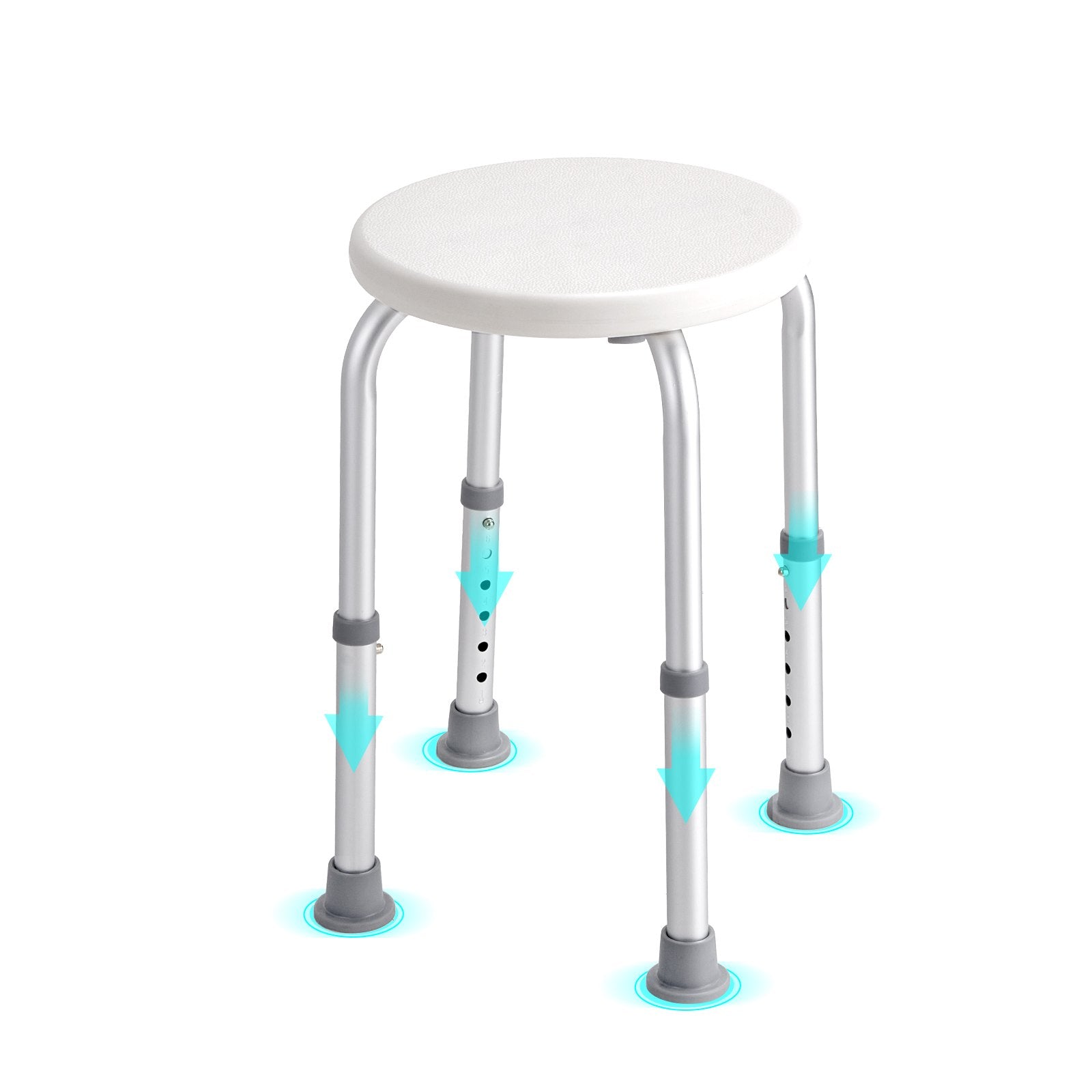 Shower Chair for Inside Shower, Adjustable Height Shower Stool, Non-Slip Bench Bathtub Seat Stool for Elderly V952-QTLYZYYXFFLHUCI91V0