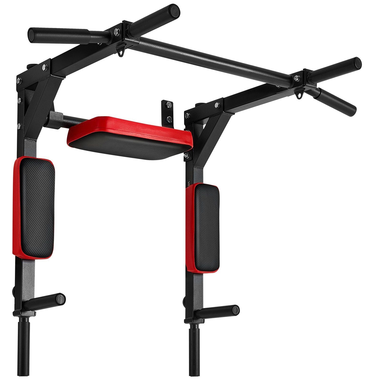 Multifunctional Pull Up Bar, Wall Mounted Chin Up Bar Dip Station for Home Gym, Heavy Duty Steel Upper Body V952-QTYTXSJBGSDG88IUW001V0