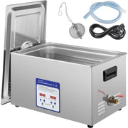 Digital Ultrasonic Cleaner 30L Ultrasonic Cleaning Machine 40kHz Sonic Cleaner Machine 316 & 304 Stainless V952-QX30L316-220VBWIVV3