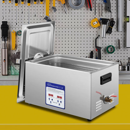 Digital Ultrasonic Cleaner 30L Ultrasonic Cleaning Machine 40kHz Sonic Cleaner Machine 316 & 304 Stainless V952-QX30L316-220VBWIVV3