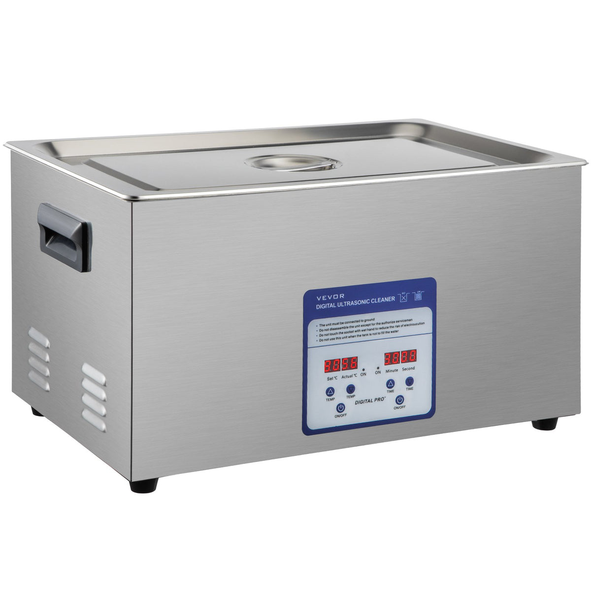 Digital Ultrasonic Cleaner 30L Ultrasonic Cleaning Machine 40kHz Sonic Cleaner Machine 316 & 304 Stainless V952-QX30L316-220VBWIVV3