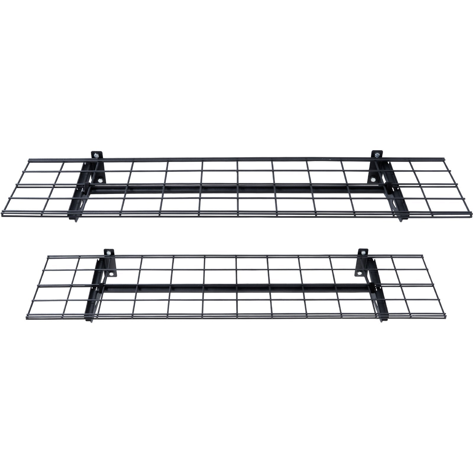 Garage Storage Shelving, 2 Pack, 48 x 12 in Heavy Duty Garage Shelves Wall Mounted, 400 lbs Load V952-QXCKGBDHSSC48L638V0