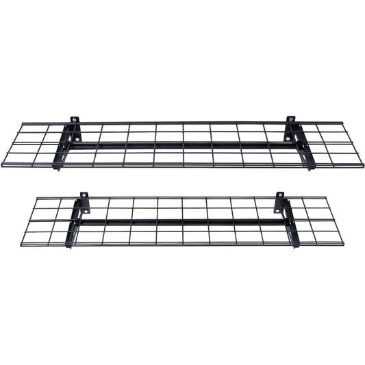 Garage Storage Shelving, 2 Pack, 48 x 12 in Heavy Duty Garage Shelves Wall Mounted, 400 lbs Load V952-QXCKGBDHSSC48L638V0