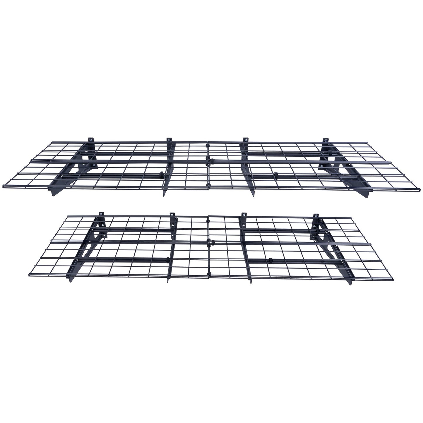 Garage Storage Shelving, 2 Pack, 183 x 61 cm Heavy Duty Garage Shelves Wall Mounted, 454 kg Load V952-QXCKGBDHSSC725OF5V0