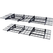 Garage Storage Shelving, 2 Pack, 183 x 61 cm Heavy Duty Garage Shelves Wall Mounted, 454 kg Load V952-QXCKGBDHSSC725OF5V0