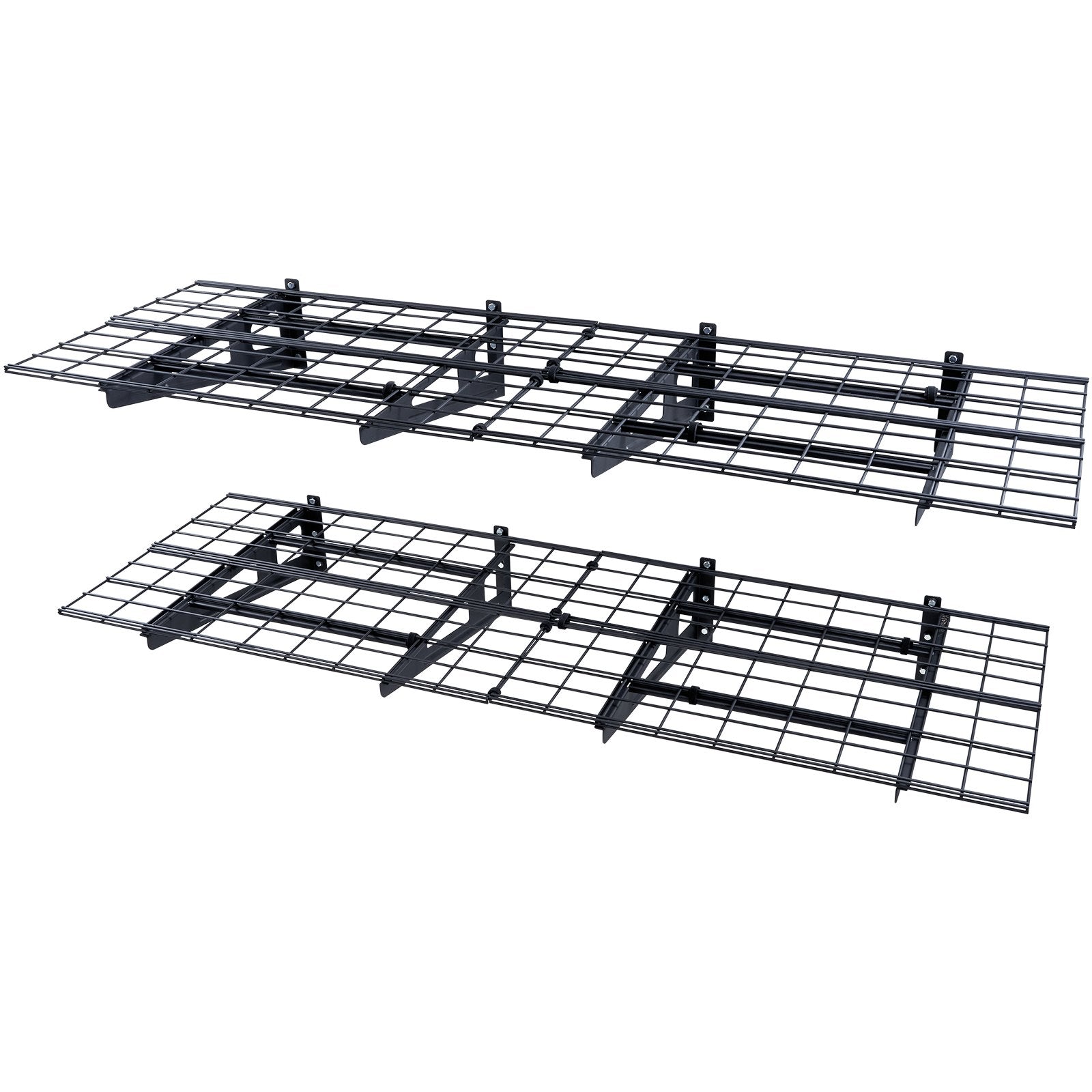 Garage Storage Shelving, 2 Pack, 183 x 61 cm Heavy Duty Garage Shelves Wall Mounted, 454 kg Load V952-QXCKGBDHSSC725OF5V0