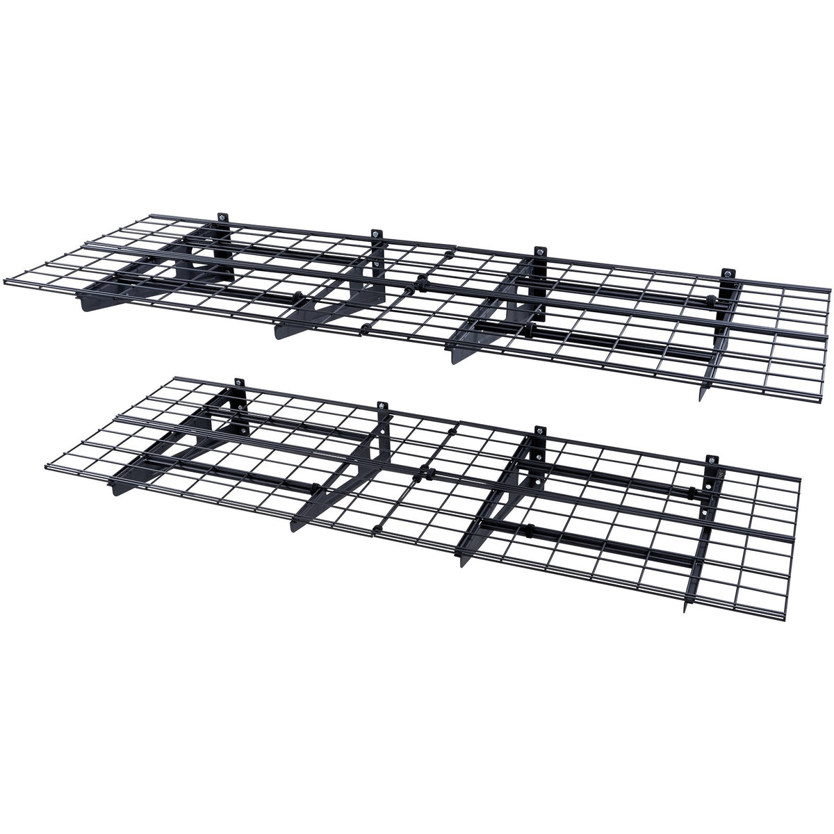 Garage Storage Shelving, 2 Pack, 183 x 61 cm Heavy Duty Garage Shelves Wall Mounted, 454 kg Load V952-QXCKGBDHSSC725OF5V0