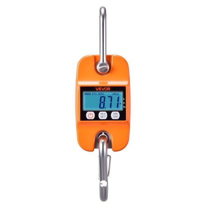 Digital Crane Scale, 880 lbs/400 kg Max Capacity, Handheld Hanging Scale with Cast Aluminum Case & LCD V952-QXDCDZK50GSL39EAN001V9